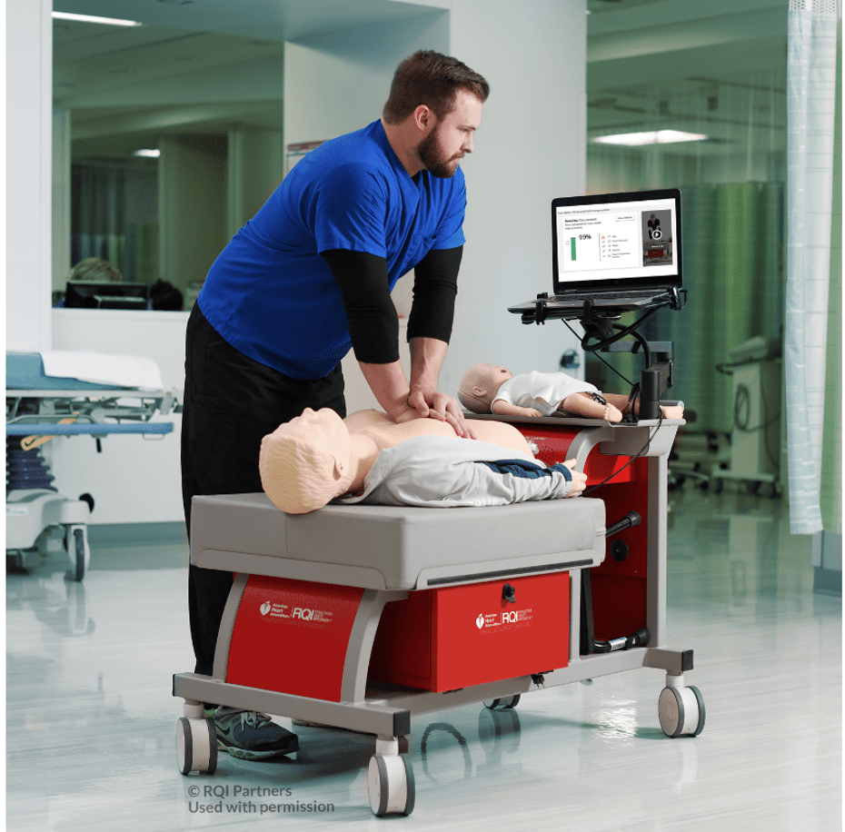Picture1 RQI Station In Use by Nurse